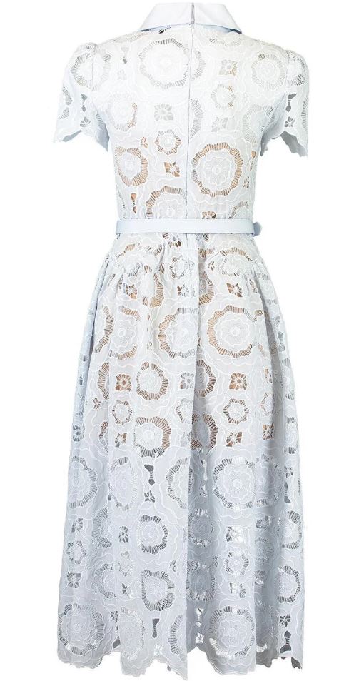 26SS 셀프 포트레이트 미디 원피스 167MB BL BLUE - SELF PORTRAIT