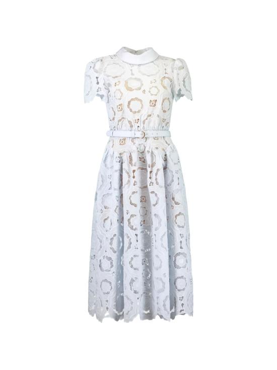 26SS 셀프 포트레이트 미디 원피스 167MB BL BLUE - SELF PORTRAIT