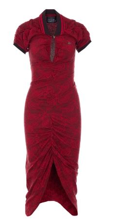 26SS 비비안웨스트우드 미디 원피스 16010051 J00B5O101 Graffiti orbs