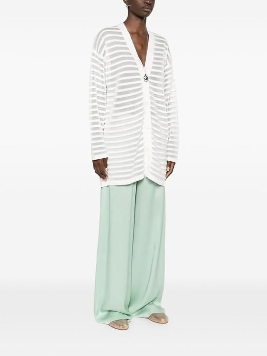 26SS 파비아나 필리피 코튼 린넨 시퀸 가디건 MAD266F100 L7680142 - FABIANA FILIPPI