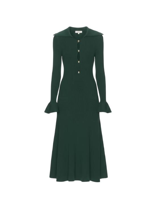 26SS 셀프 포트레이트 미디 원피스 138MA G GREEN - SELF PORTRAIT