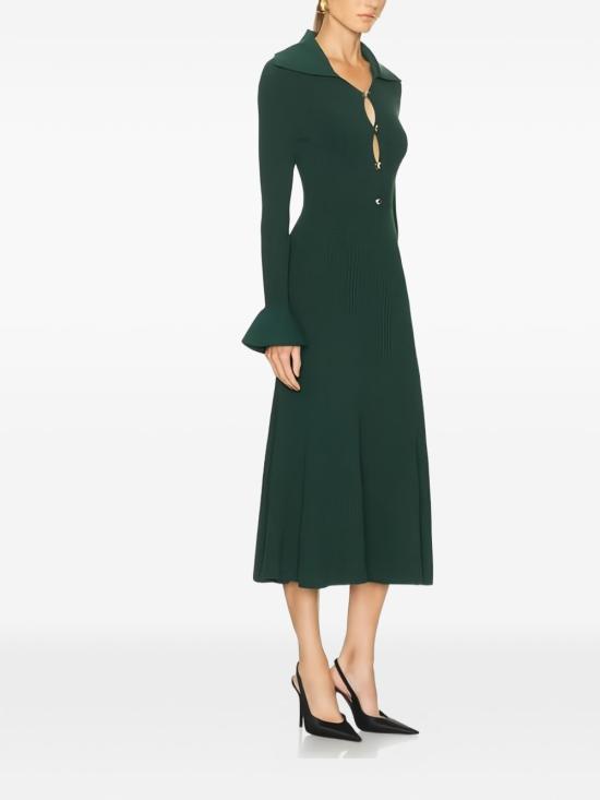 26SS 셀프 포트레이트 미디 원피스 138MA G GREEN - SELF PORTRAIT