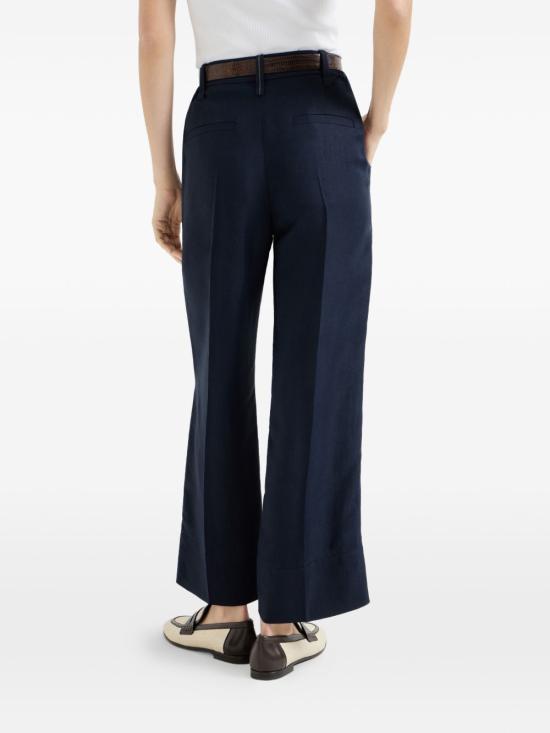 26SS 브루넬로 쿠치넬리 스트레이트 팬츠 MH126P9184 C4224 Abisso - BRUNELLO CUCINELLI