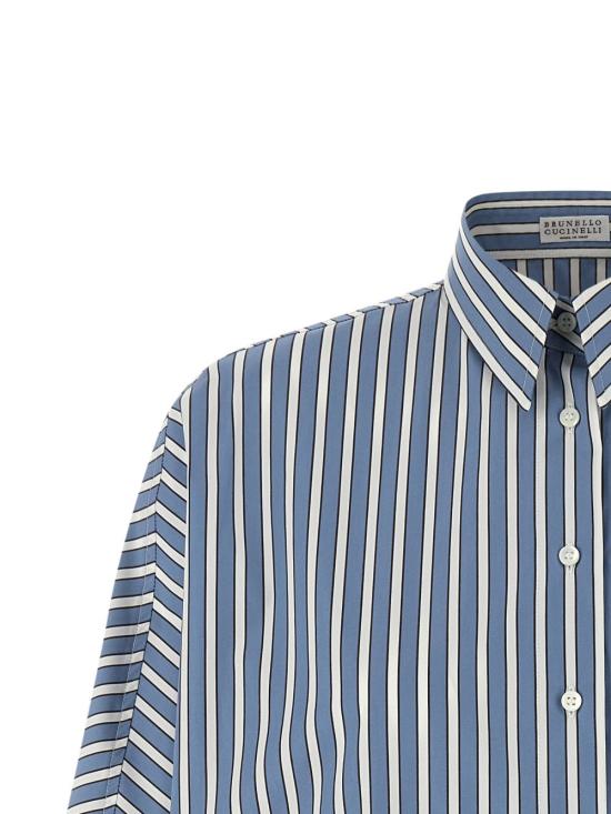 26SS 브루넬로 쿠치넬리 셔츠 MH749MX716 C001 Light Blue - BRUNELLO CUCINELLI