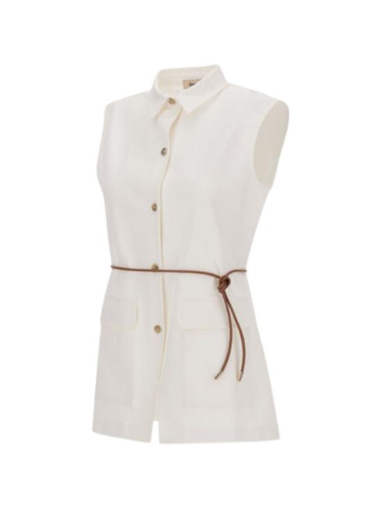 26SS 에르노 베스트 CM000038D 560351100 White - HERNO