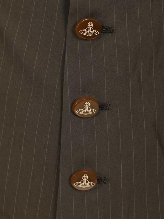 26SS 비비안웨스트우드 숏팬츠 1F01001G W01EJD203 Dark khaki - VIVIENNE WESTWOOD