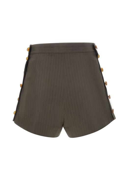 26SS 비비안웨스트우드 숏팬츠 1F01001G W01EJD203 Dark khaki - VIVIENNE WESTWOOD