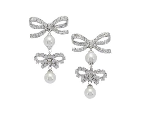 26SS 셀프 포트레이트 이어링 629E SL SILVER