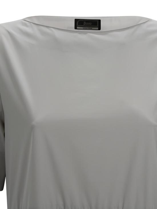 26SS 에르노 미디 원피스 AB000071D 12691Z1250 Chantilly - HERNO