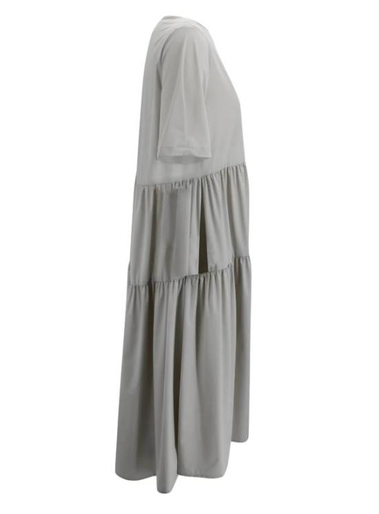 26SS 에르노 미디 원피스 AB000071D 12691Z1250 Chantilly - HERNO