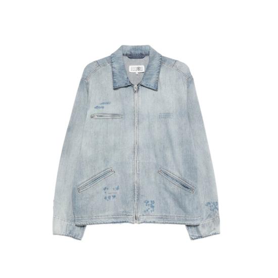  MM6 메종마르지엘라 자켓 Mm6 메종 마르지엘라 아우터 재킷 블루