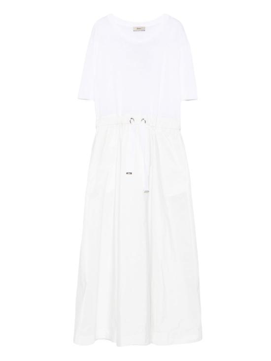 26SS 에르노 미디 원피스 AB000032D 520561000 White - HERNO