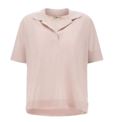 26SS 에르노 폴로 티셔츠 JPL00113D 520564035 Powder