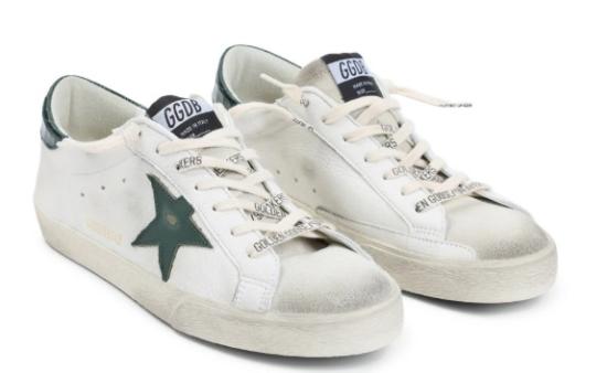 26SS 골든구스 슈퍼스타 스니커즈 GMF00101 F00811310502 White green - GOLDEN GOOSE