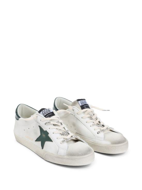 26SS 골든구스 슈퍼스타 스니커즈 GMF00101 F00811310502 White green - GOLDEN GOOSE