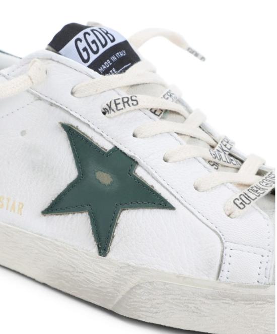 26SS 골든구스 슈퍼스타 스니커즈 GMF00101 F00811310502 White green - GOLDEN GOOSE