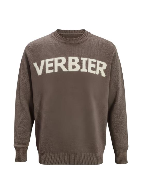 25FW 줄타 스웨터 VK15 29 VERBIER4319 Brown - JURTA