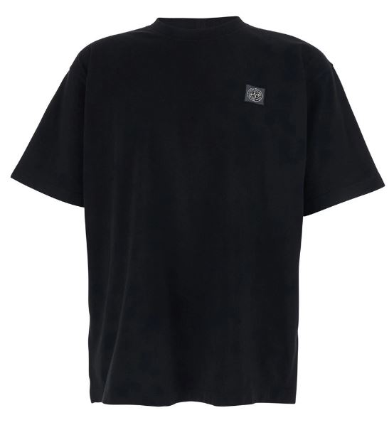 26SS 스톤 아일랜드 반팔 티셔츠 L1S152100030 S0115V0029 Black