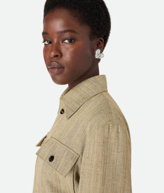 25FW 보테가베네타 이어링 838156 V50708117 Silver - BOTTEGA VENETA