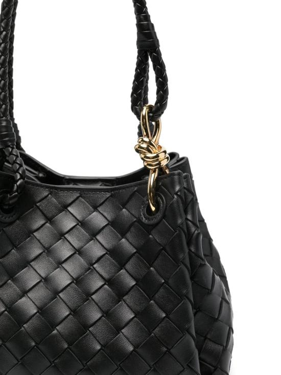  보테가베네타 스몰 파라슈트 숄더백 796569 VCPPT1019 Black - BOTTEGA VENETA