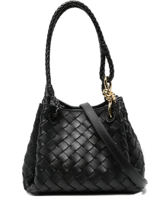  보테가베네타 스몰 파라슈트 숄더백 796569 VCPPT1019 Black - BOTTEGA VENETA