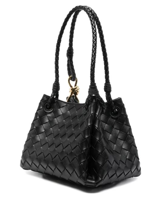  보테가베네타 스몰 파라슈트 숄더백 796569 VCPPT1019 Black - BOTTEGA VENETA