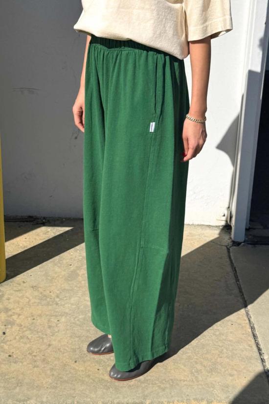  르 본 숍 트레이닝/조거 팬츠 르봉 쇼페 베어  모스 그린 - Le Bon Shoppe