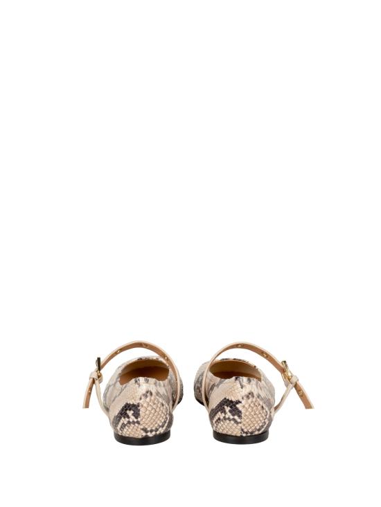 26SS 스테터스 플랫 슈즈 O4200 DIAMANTE EVERESTSTAMPA RETTILE Rettile - STATUS