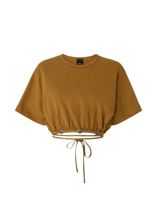 26SS 핑코 스웨터 106907 A3ARL25 Brown - PINKO