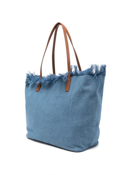 26SS 세인트바쓰 숄더백 CITYBAGFRINGE 00436LDENIM EMB - MC2 SAINT BARTH