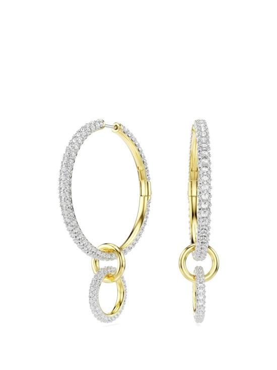 26SS 스와로브스키 이어링 5738201 WHITE GOS - SWAROVSKI