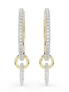 26SS 스와로브스키 이어링 5738201 WHITE GOS - SWAROVSKI