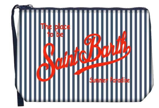 26SS 세인트바쓰 클러치/파우치 ALINESTRIPES 07714LMINIV61