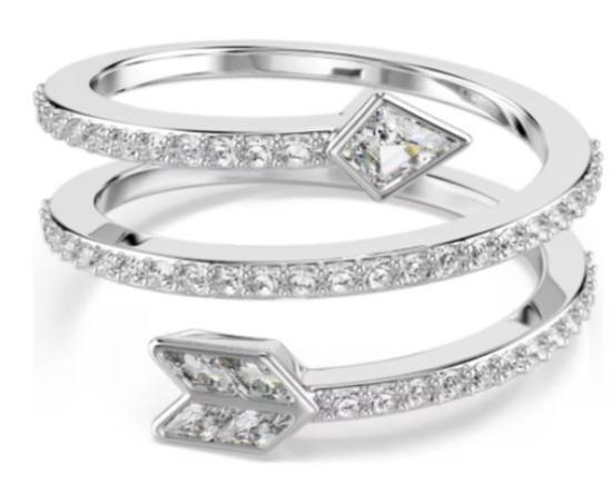 26SS 스와로브스키 반지 5741528 WHI RHS