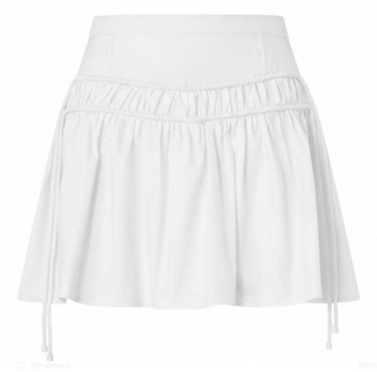 26SS 핑코 미디 스커트 106830 A2LDZ05 Bianco