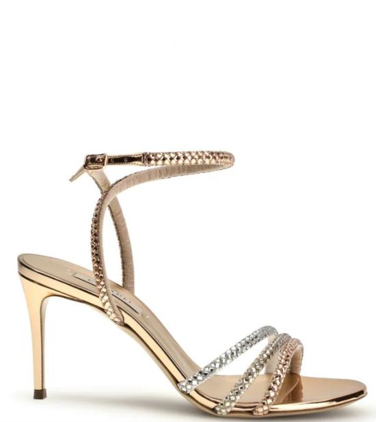 26SS 카사데이 샌들 1L445B0801 C29673306 Multicolor oro rosa