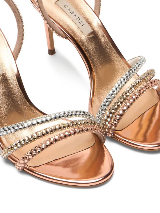 26SS 카사데이 샌들 1L445B0801 C29673306 Multicolor oro rosa - CASADEI