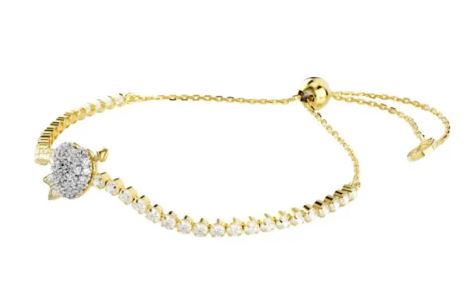 26SS 스와로브스키 팔찌 5744061 WHITE GOS - SWAROVSKI