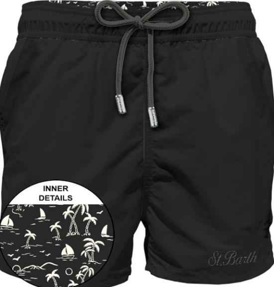 26SS 세인트바쓰 스윔팬츠 PATMOS 01548LTOILE00 Black - MC2 SAINT BARTH
