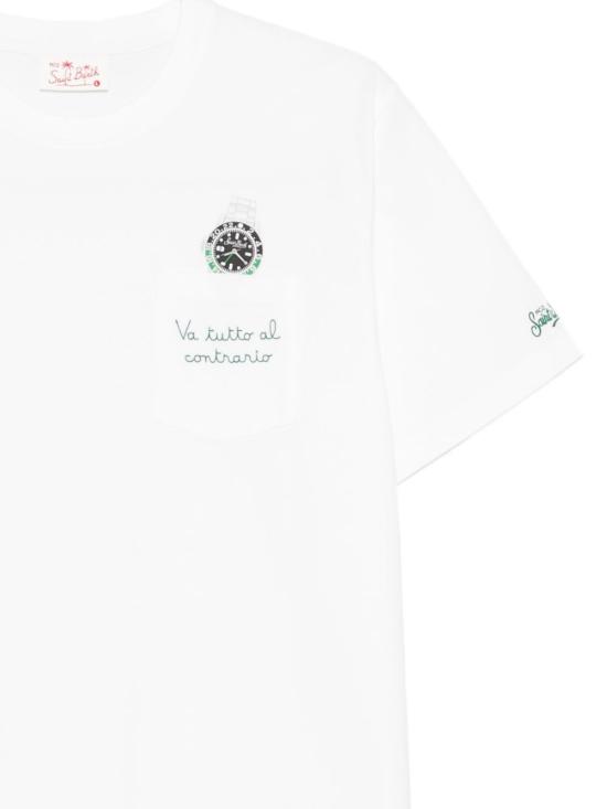 26SS 세인트바쓰 반팔 티셔츠 AUS0001 00129L01NEMB - MC2 SAINT BARTH