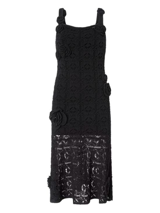 26SS 핑코 미디 원피스 106862 A3B8Z99 Black - PINKO