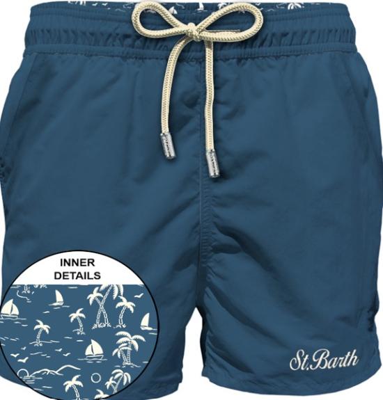 26SS 세인트바쓰 스윔팬츠 PATMOS 00248LTOILE60 Marine blue - MC2 SAINT BARTH