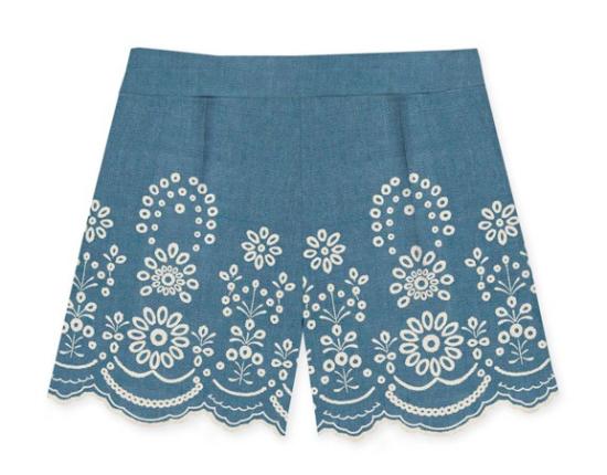 26SS 세인트바쓰 숏팬츠 AMANI 00473L10 EMB