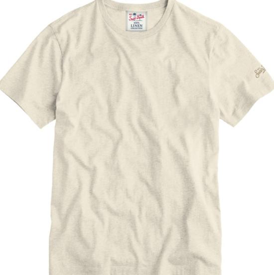 26SS 세인트바쓰 반팔 티셔츠 ECSTASEAN 00138L10H GRAIN - MC2 SAINT BARTH