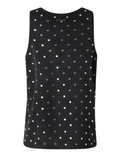 26SS 핑코 민소매 티셔츠 106853 A3BCI91 Grey - PINKO