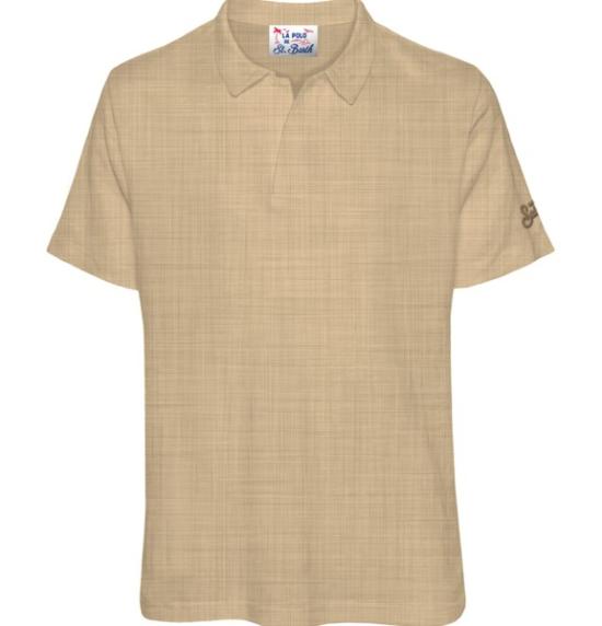 26SS 세인트바쓰 폴로 티셔츠 FRASER 01139L11 BEIGE - MC2 SAINT BARTH