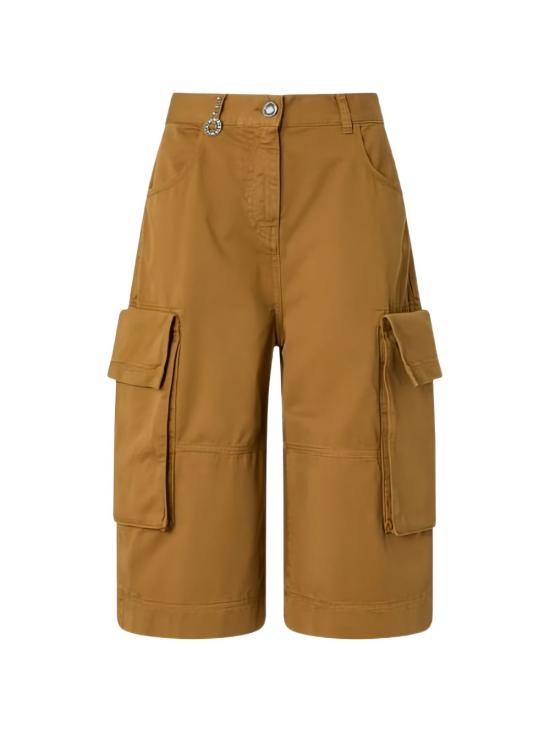 26SS 핑코 숏팬츠 106820 A3AWL25 Brown - PINKO