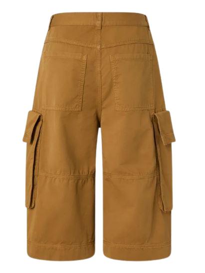 26SS 핑코 숏팬츠 106820 A3AWL25 Brown - PINKO