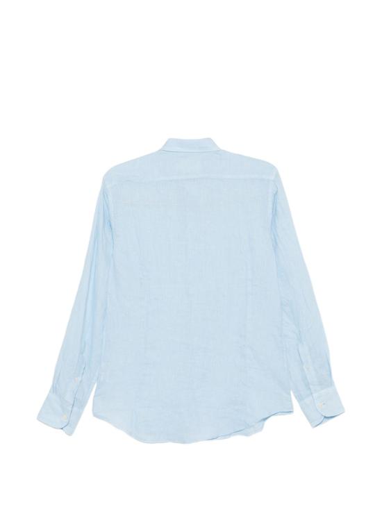 26SS 세인트바쓰 긴팔 셔츠 PAMPLONA 00555LLINEN31 Blue - MC2 SAINT BARTH