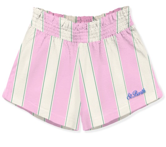 26SS 세인트바쓰 숏팬츠 MEAVE 00897L2153 EMB - MC2 SAINT BARTH